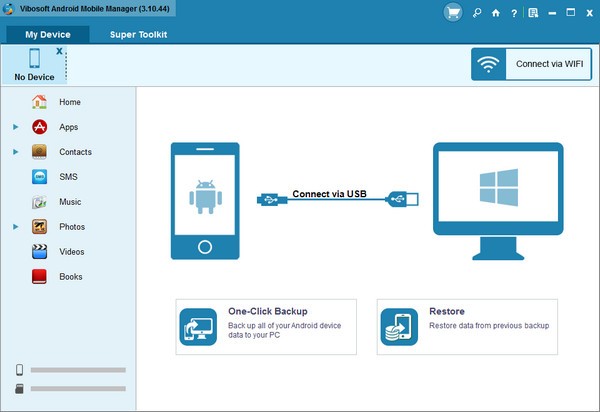 【Vibosoft Android Mobile Manager下载】Vibosoft Android Mobile Manager(安卓手机管理软件) v3.10.44 官方版