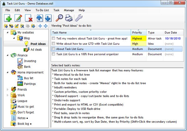【Task List Guru下载】Task List Guru(待办事项管理) v4.6 官方版