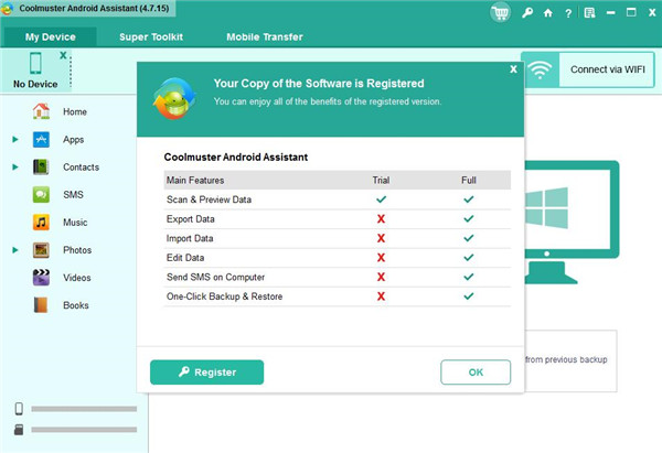 【Coolmuster Android Assistant激活版下载】Coolmuster Android Assistant中文版 v4.10.24 绿色版
