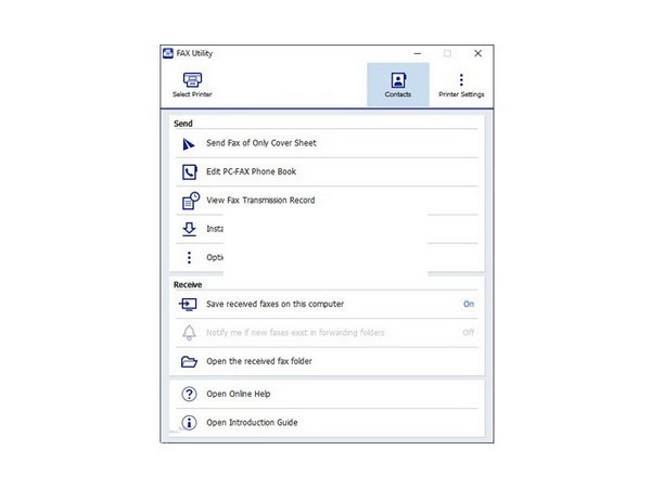 【Epson Fax Utility官方版下载】Epson Fax Utility(爱普生传真管理软件) v3.08 官方版