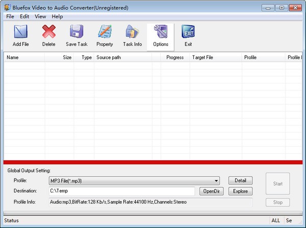 【Bluefox Video to Audio Converter下载】Bluefox Video to Audio Converter(视频音频转换器) v3.01 官方版