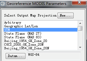 ENVI破解版怎样进行MODIS数据的几何校正