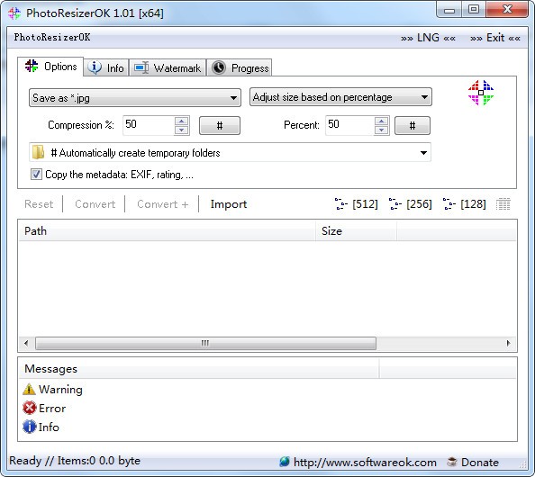 【PhotoResizerOK绿色版下载】PhotoResizerOK(图像缩小工具) v1.01 绿色版