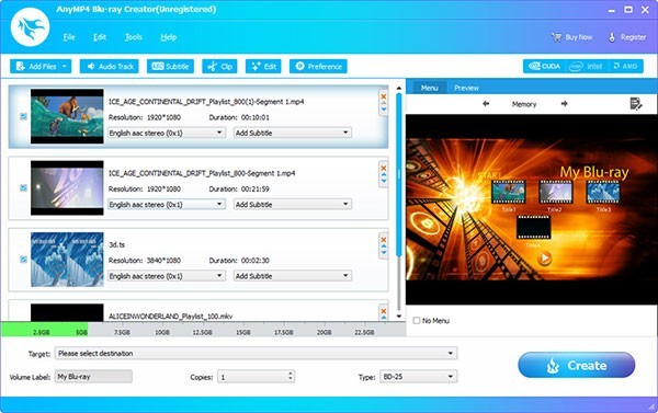 【AnyMP4 Blu-ray Copy官方版下载】AnyMP4 Blu-ray Copy(光盘拷贝工具) V7.2.70 官方版