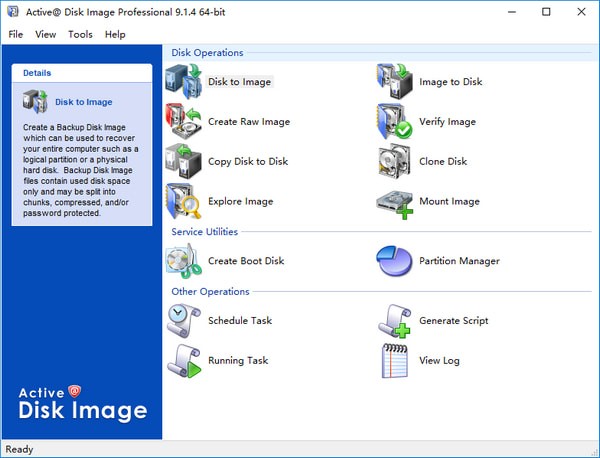 【Active Disk Image Pro官方版下载】Active Disk Image Pro(硬盘分区备份工具) V10.0.0 官方版