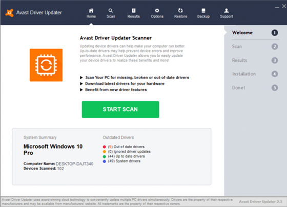 【Avast Driver Updater下载】Avast Driver Updater中文版 v20.4.816.0 免费版