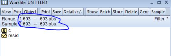 EViews10软件回归分析