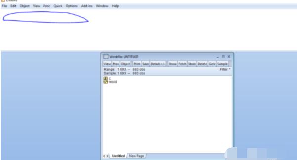 EViews10软件回归分析