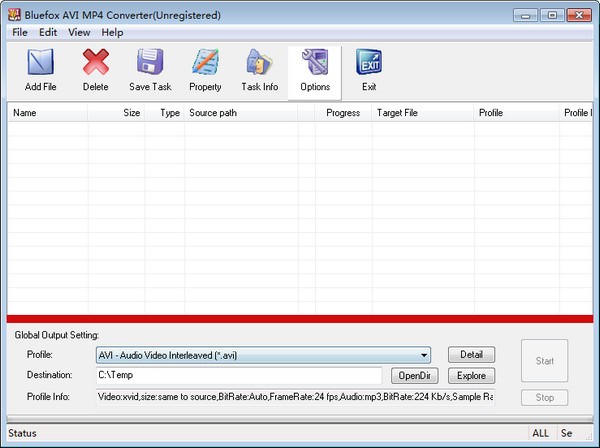 【Bluefox AVI MP4 Converter下载】Bluefox AVI MP4 Converter(AVI/MP4视频格式转换) v3.01 官方版