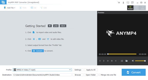 【4Videosoft MXF Converter激活版下载】4Videosoft MXF Converter(MXF视频转换) v8.0.6 官方版