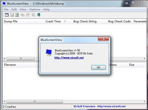 【BlueScreenView下载】BlueScreenView win10中文版 v1.5.5 官方版
