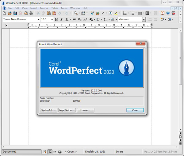 【WordPerfect下载】WordPerfect2020中文版 v20.0.0.1 官方最新版