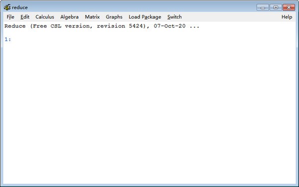 【REDUCE官方版下载】REDUCE(交互式代数计算系统) v5424 官方版