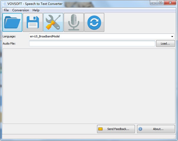 【Vovsoft Speech to Text Converter免费版下载】Vovsoft Speech to Text Converter(语音转文本工具) v1.0 官方版
