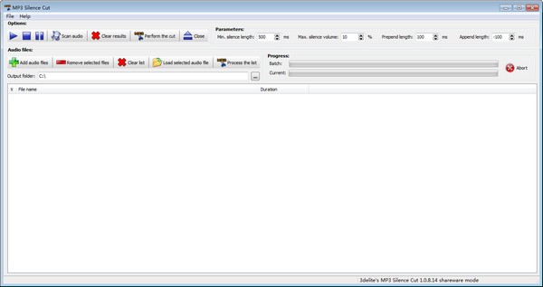 【MP3 Silence Cut下载】MP3 Silence Cut(MP3剪切工具) v1.0 官方版