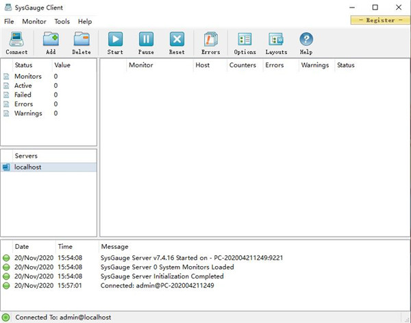 【SysGauge Server激活版】SysGauge Server下载 v7.4.16 绿色中文版