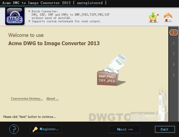 【Acme DWG to Image Converter下载】Acme DWG to Image Converter(DWG到图像转换器) v5.9.6.90 官方版