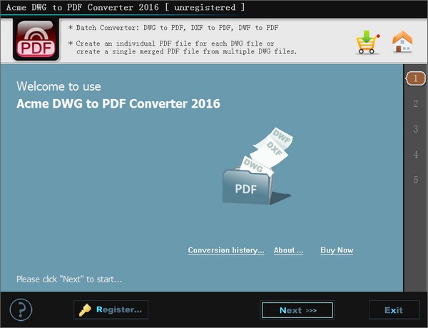 【Acme DWG to SVG Converter官方版下载】Acme DWG to SVG Converter(PDF转换器) v6.0 官方版