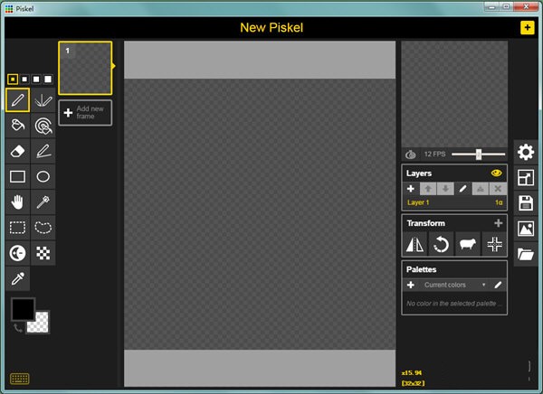 【Piskel官方版下载】Piskel(图像编辑软件) v0.14.0 官方版