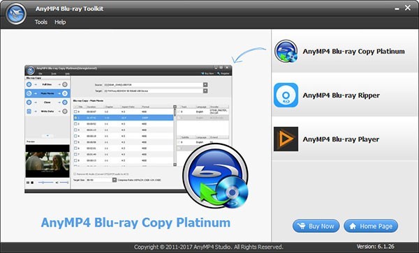 【AnyMP4 Blu-ray Toolkit下载】AnyMP4 Blu-ray Toolkit(蓝光工具箱) v6.1.30 官方版