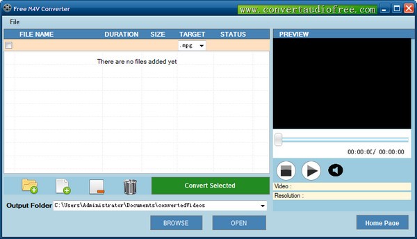 【Free M4V Converter免费版下载】Free M4V Converter(M4V视频转换器) v2.0 官方版