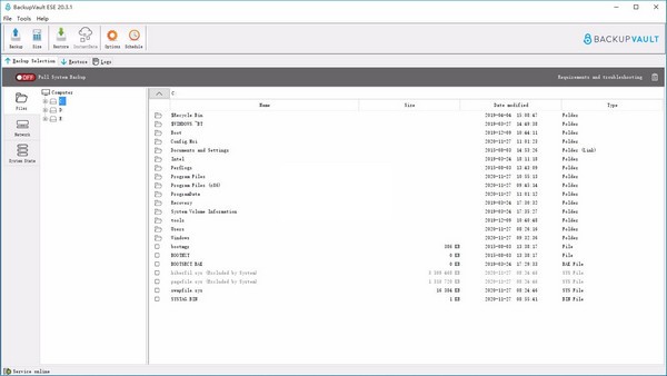 【BackupVault ESE官方版下载】BackupVault ESE(云端备份软件) v20.3.1 官方版