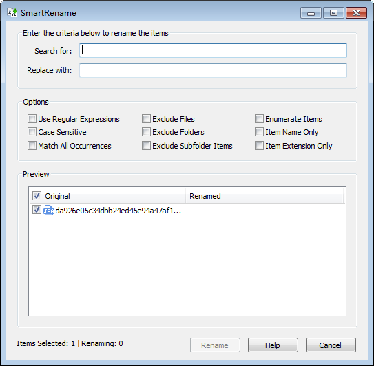 【Smart Rename免费版下载】Smart Rename(文件批量重命名) v1.0.8 免费版