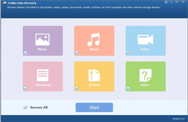 【Erelive Data Recovery激活版】Erelive Data Recovery下载 v6.6.0.0 中文版