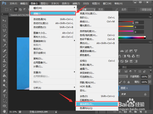 Photoshop CS4破解版怎么给照片换底色