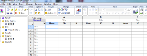GraphPad Prism8破解版怎么做柱状百分比堆积图