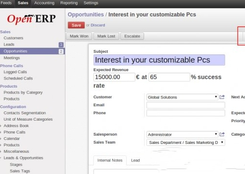 【OpenERP中文版】OpenERP下载 v9.0.2 最新版
