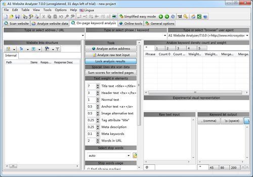 【A1 Website Analyzer中文版下载】A1 Website Analyzer(网站分析软件) V10.1.4 中文版