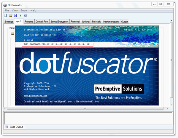 【Dotfuscator Professional Edition激活版下载】Dotfuscator Professional Edition V6.0.1 汉化激活版