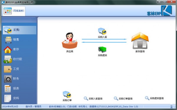 【客林ERP激活版下载】客林ERP系统激活版 v2.79 工贸版