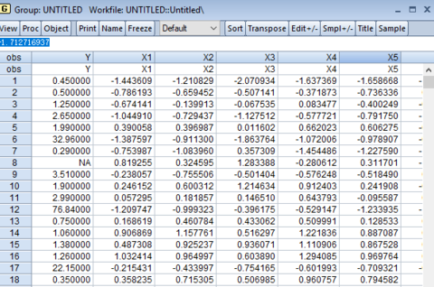 Eviews8怎么做回归
