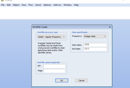 Eviews8怎么取对数