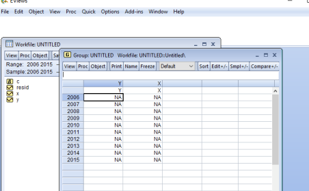 Eviews8怎么取对数
