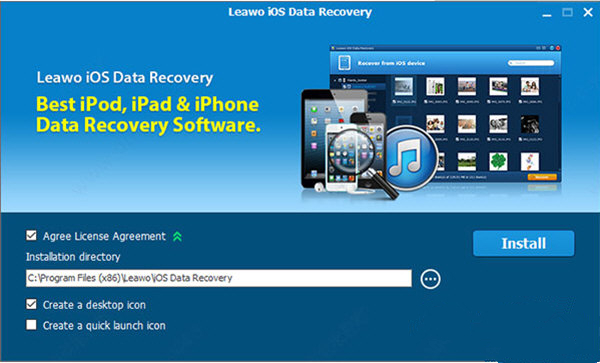 【Leawo iOS Data Recovery中文版下载】Leawo iOS Data Recovery(iPhone数据恢复软件) V3.4.2.0 激活版