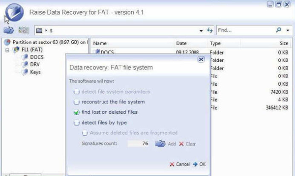 【Raise Data Recovery for FAT下载】Raise Data Recovery for FAT(FAT数据恢复软件) V5.18.4 官方版