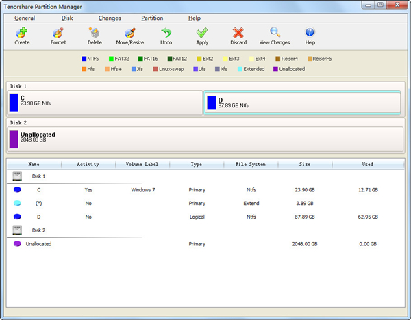 【Tenorshare Partition Manager激活版下载】Tenorshare Partition Manager(磁盘分区管理软件) V2.0.0.0 激活版