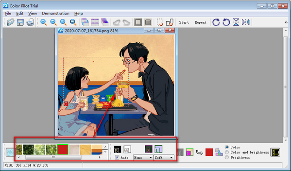 Color Pilot Trial破解版使用方法截图2