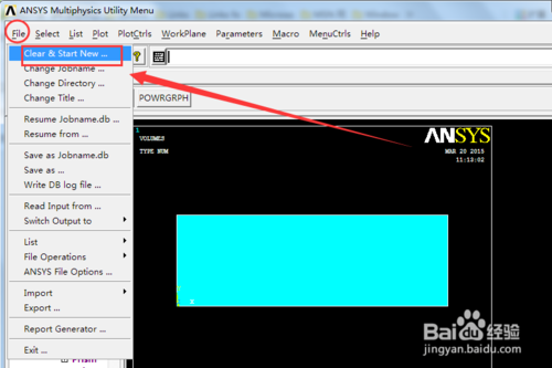 ANSYS2020R2中文版怎么导出命令流以及怎么返回到上一步