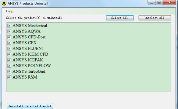 ANSYS2020R2中文版怎么卸载干净
