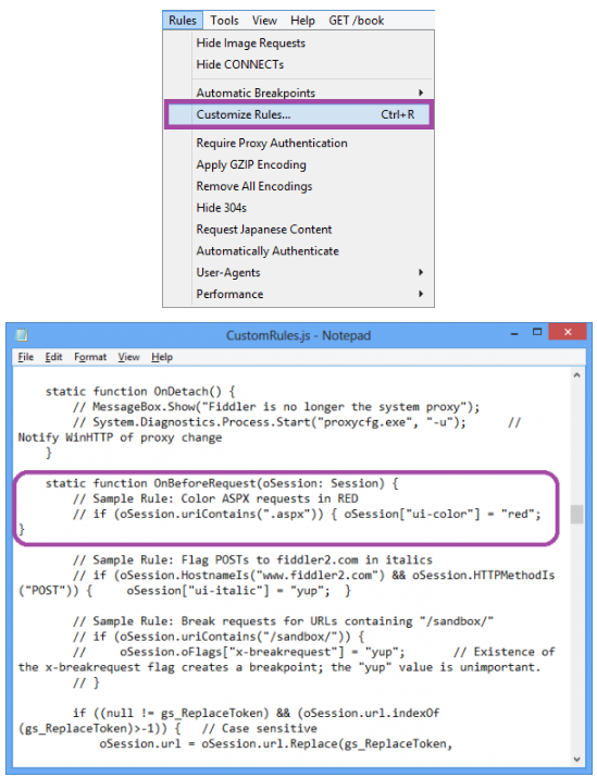 自定义扩展脚本截图