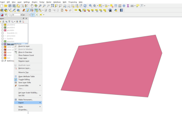 QGIS中文版生成geojson格式文件