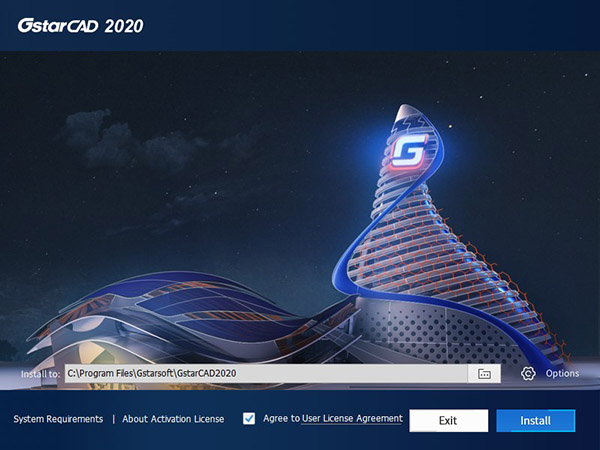 GstarCAD2020破解版安装方法
