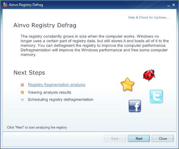 【Ainvo Registry Defrag官方版下载】Ainvo Registry Defrag(注册表碎片整理软件) V4.2.7.2105 官方版