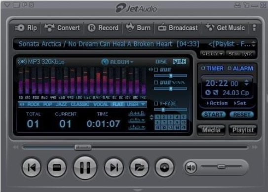 【JetAudio Plus电脑版下载】JetAudio Plus中文激活版 v9.10 最新中文版