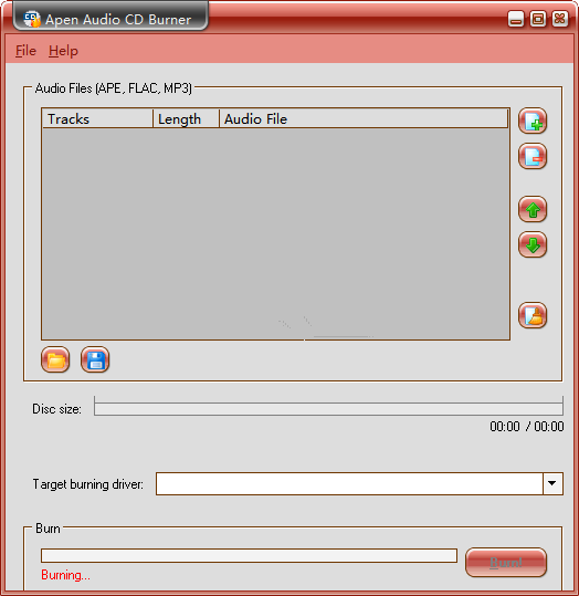 【Apen Audio CD Burner下载】Apen Audio CD Burner(音频CD刻录工具) v1.12 官方版