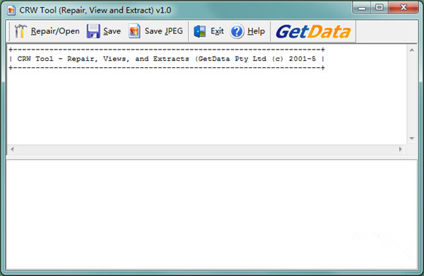 【CRW Tool下载】CRW Tool(照片文件修复软件) v1.0 官方版